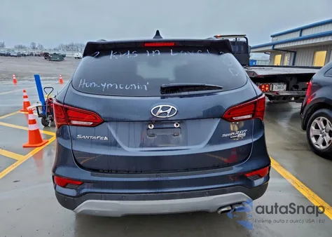 2018 Hyundai Santa Fe Sport from USA, damaged, VIN 5NMZWDLA8JH102746